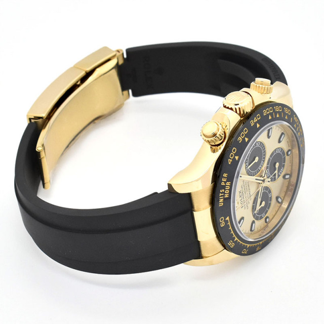 ロレックス ROLEX デイトナ Ref.116518LN シャンパン/ブラック オイスターフレックス 18KYG USED 中古 Zetton