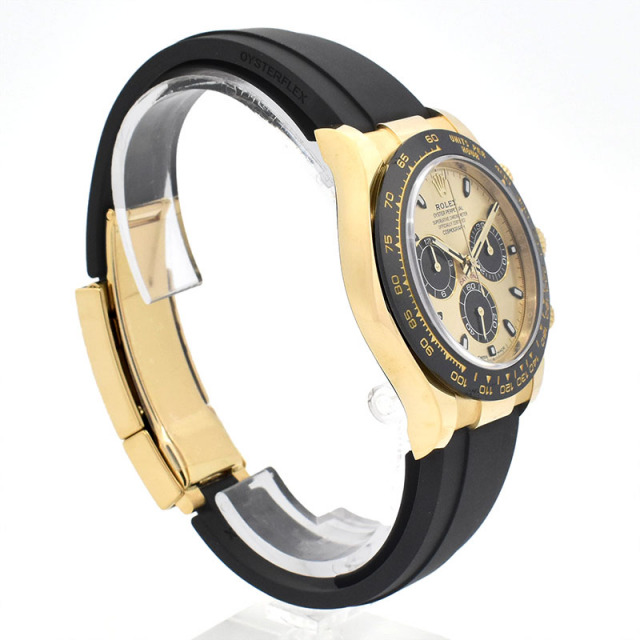 ロレックス ROLEX デイトナ Ref.116518LN シャンパン/ブラック オイスターフレックス 18KYG USED 中古 Zetton