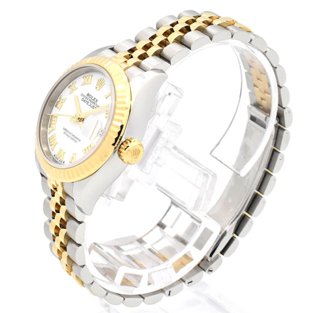 ロレックス ROLEX レディ デイトジャスト 28 Ref.279173 ホワイトローマ SS×YG 28mm USED 中古
