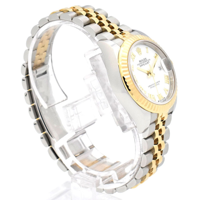 ロレックス ROLEX レディ デイトジャスト 28 Ref.279173 ホワイトローマ SS×YG 28mm USED 中古