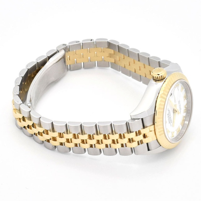 ロレックス ROLEX レディ デイトジャスト 28 Ref.279173 ホワイトローマ SS×YG 28mm USED 中古