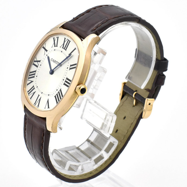 カルティエ CARTIER ドライブ ドゥ カルティエ WGNM0006 39mm 18KPG シルバー USED 中古