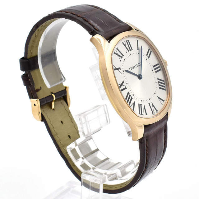 カルティエ CARTIER ドライブ ドゥ カルティエ WGNM0006 39mm 18KPG シルバー USED 中古