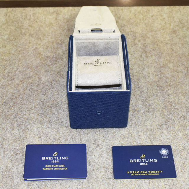 ブライトリング BREITLING スーパーオーシャン オートマチック 44 A17376211L2A1 ターコイズブルー 44mm USED 中古