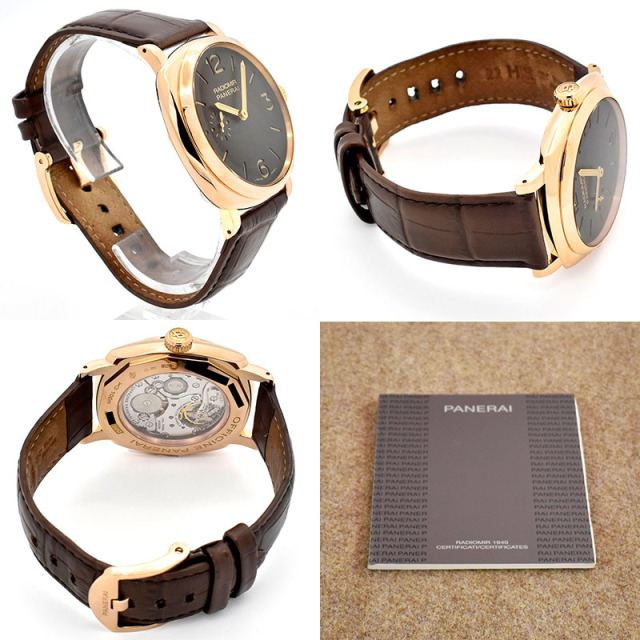 パネライ PANERAI ラジオミール 1940 オロロッソ PAM00513 18KRG 42mm 手巻き Q番 USED 中古