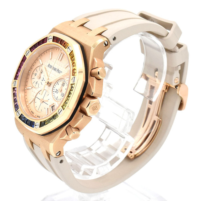 オーデマ・ピゲ AUDEMARS PIGUET ロイヤルオーク オフショア クロノグラフ レインボー 26236OR.YY.D085CA.01 18KPG 37mm USED 中古