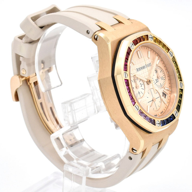 オーデマ・ピゲ AUDEMARS PIGUET ロイヤルオーク オフショア クロノグラフ レインボー 26236OR.YY.D085CA.01 18KPG 37mm USED 中古