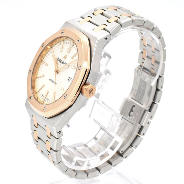 オーデマ・ピゲ AUDEMARS PIGUET ロイヤルオーク 15400SR.OO.1220SR.01 18KPG/SS 41mm シルバー USED 中古