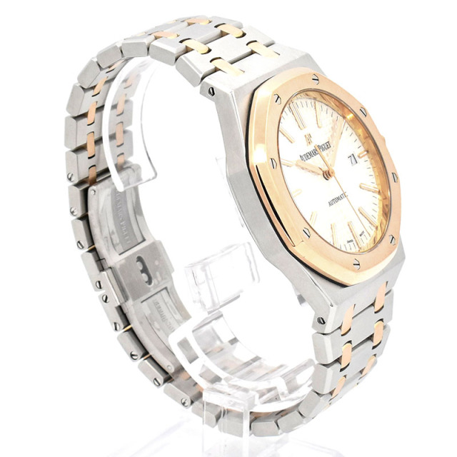 オーデマ・ピゲ AUDEMARS PIGUET ロイヤルオーク 15400SR.OO.1220SR.01 18KPG/SS 41mm シルバー USED 中古