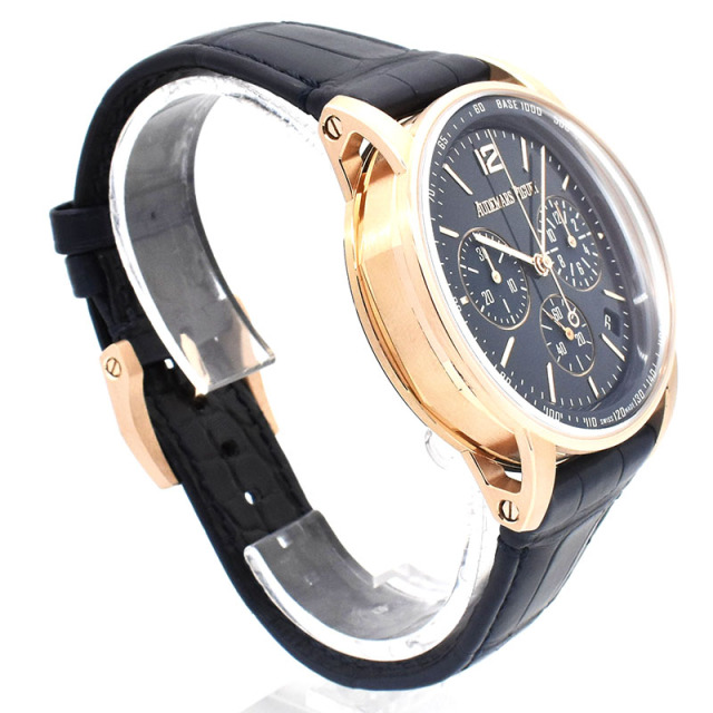 オーデマ・ピゲ AUDEMARS PIGUET CODE 11.59 バイ オーデマ ピゲ クロノグラフ 26393OR.OO.A321CR.01 41mm 18KPG ディープブルー USED 中古