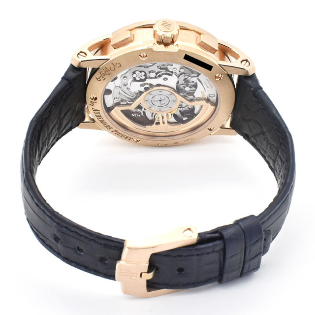 オーデマ・ピゲ AUDEMARS PIGUET CODE 11.59 バイ オーデマ ピゲ クロノグラフ 26393OR.OO.A321CR.01 41mm 18KPG ディープブルー USED 中古