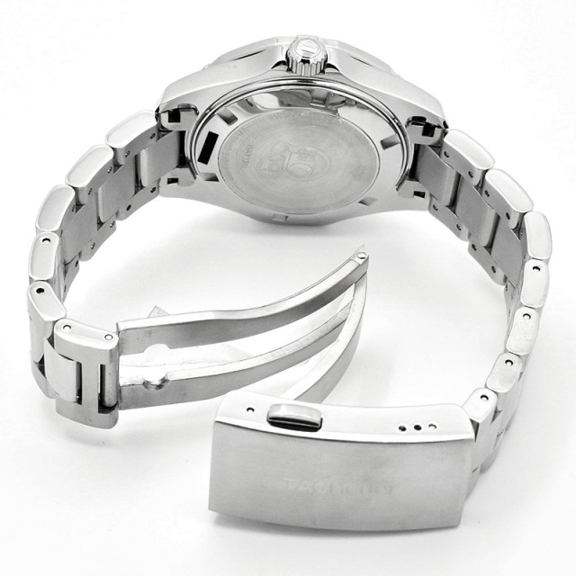 タグホイヤー TAG HEUER アクアレーサー WAY131L.BA0748 ブルーシェル/11Pダイヤ 35mm クォーツ USED 中古