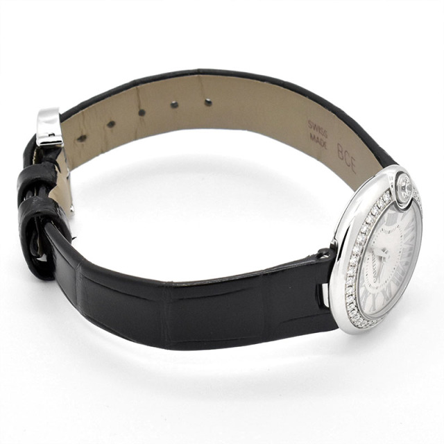 カルティエ CARTIER バロン ブラン ドゥ カルティエ ベゼルダイヤ W4BL0002 26mm USED 中古