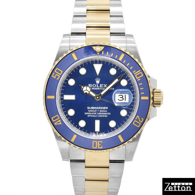 ロレックス ROLEX サブマリーナデイト Ref.126613LB 18KYG/SS 41mm USED 中古