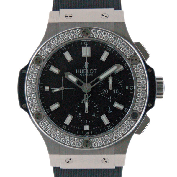 ウブロ　HUBLOT　ビッグバンエボリューション　ベゼルダイヤ　301.SX.1170.RX.1104　自動巻　SS　44mm　USED　中古