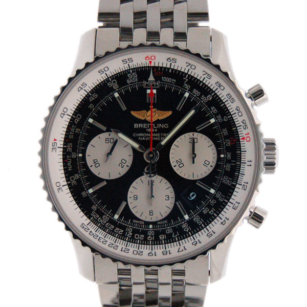 ブライトリング　BREITLING　ナビタイマー01　A022B01NP　自動巻　ブラック　SS　43mm　USED　中古