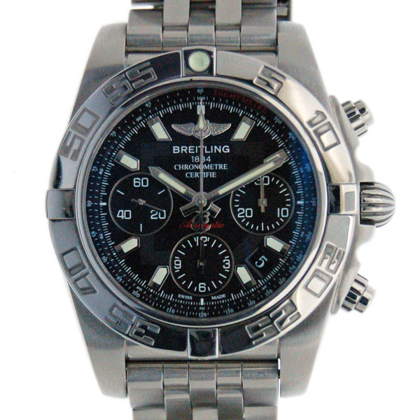 ブライトリング　BREITLING　クロノマット41　リミテッド　S014B47PA　SS　ブラック　世界2000本限定　USED　中古