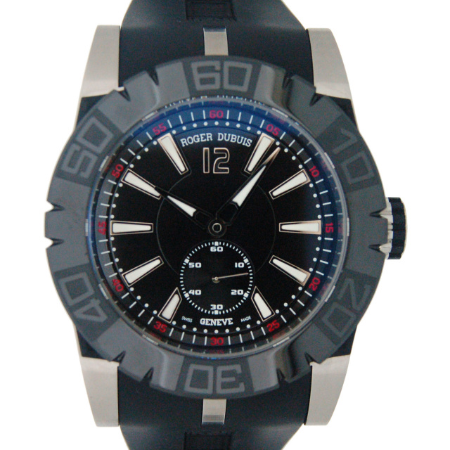 ロジェ・デュブイ　ROGER DUBUIS　イージーダイバー　RDDBSE0280　46mm　ブラック　世界888本限定　USED　中古