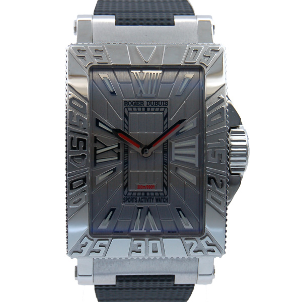 ロジェ・デュブイ　ROGER DUBUIS　シーモア　MS34　300m防水　SS　34×48mm　世界888本　USED　中古