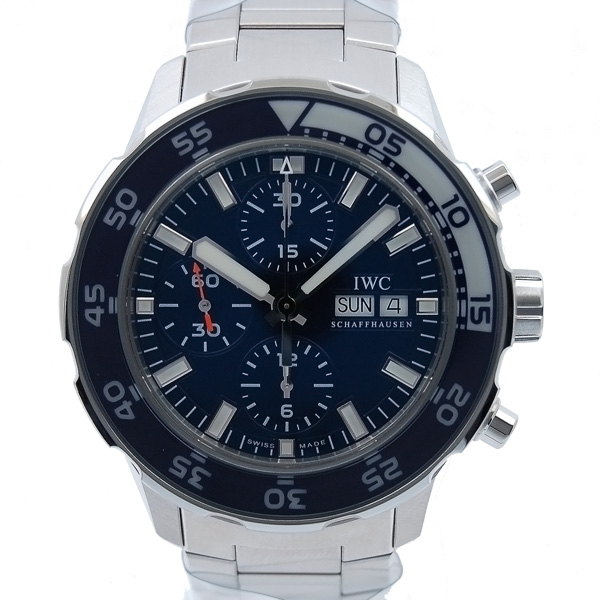 IWC　アクアタイマークロノグラフ　IW376710　ネイビー　SS　未使用