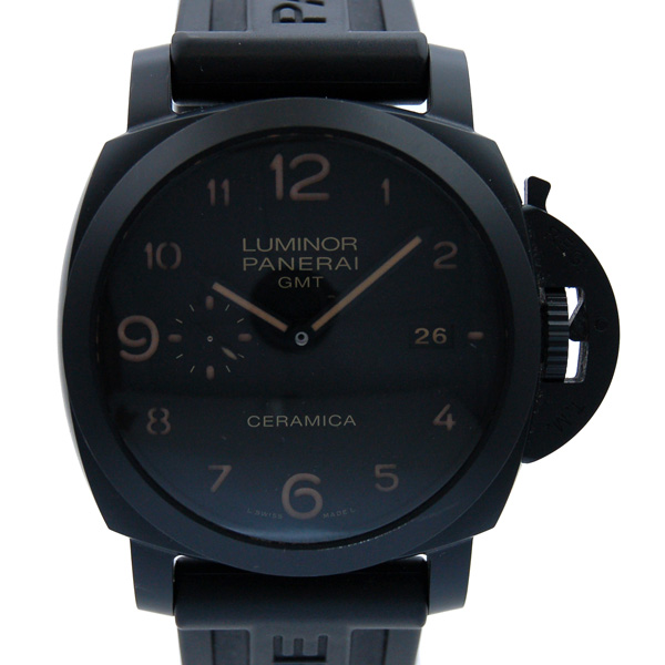 パネライ　PANERAI　ルミノール1950　3デイズ　GMT　セラミカ　PAM00441　USED　中古