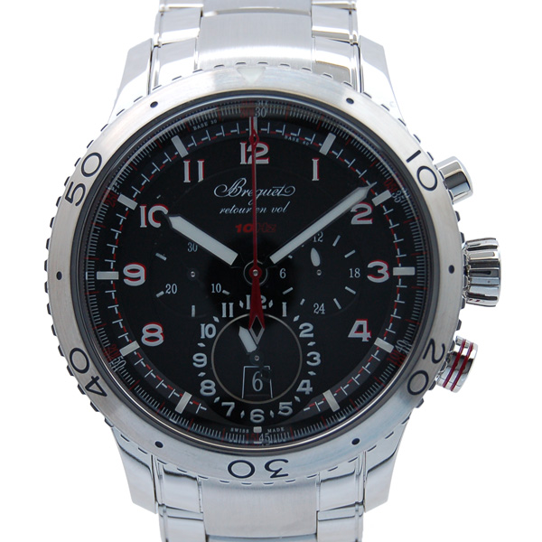 ブレゲ　BREGUET　トランスアトランティック　タイプ22　3880ST/H2/SX0　SS　ブラック　未使用品