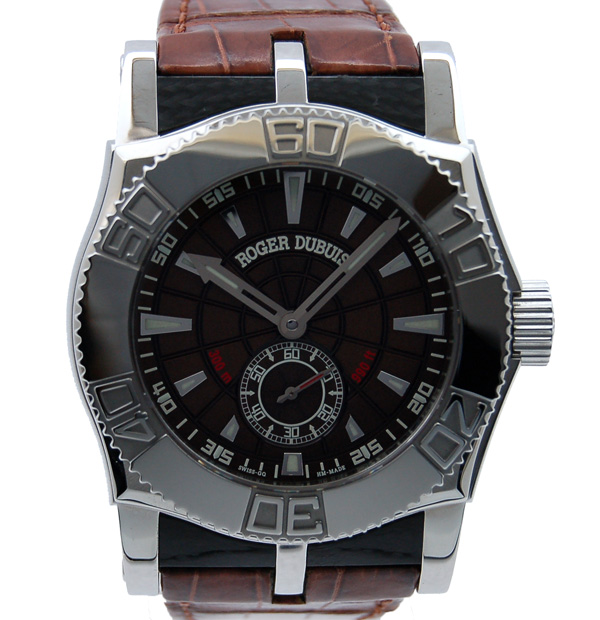 ロジェ・デュブイ　ROGER DUBUIS　イージーダイバー　SE46　ブラウン　世界888本限定　USED　中古