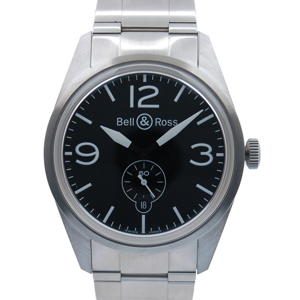 ベル＆ロス　BELL＆ROSS　BR123　ヴィンテージ　オリジナル　SS　ブラック　USED　中古