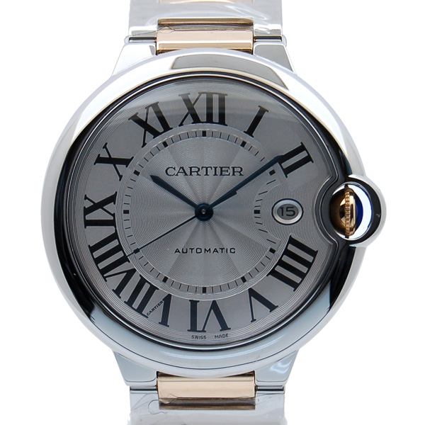 カルティエ　CARTIER　バロンブルー　SG/LM　W69009Z3　メンズ　コンビ　自動巻　USED　中古