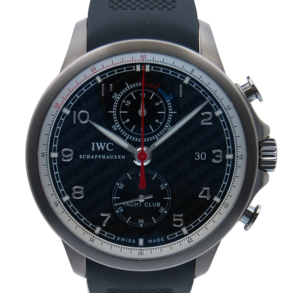 IWC　ポルトギーゼ　ヨットクラブ　ボルボ・オーシャンレース　IW390212　チタン　黒　未使用