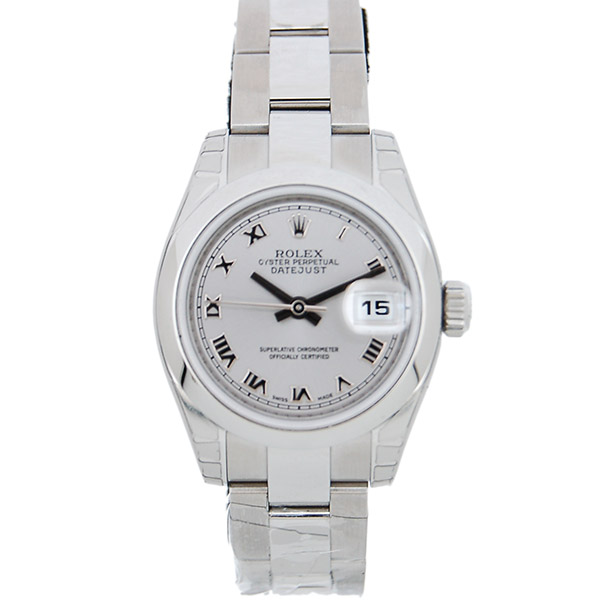 ロレックス　ROLEX　デイトジャスト　Ref.179160　グレーローマ　レディース　SS　26mm　未使用