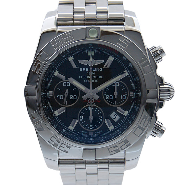 ブライトリング　BREITLING　クロノマット44　A011M24PA　カーボンブラック　SS　43,5mm　USED　中古
