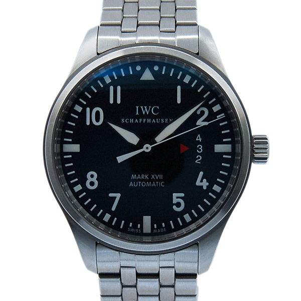 IWC　マーク17　IW326504　SS　ブラック　自動巻　41mm　中古　USED