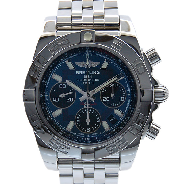 ブライトリング　BREITLING　クロノマット41　A014C30PA　ブラックアイブルー　SS　41mm　自動巻　USED　中古