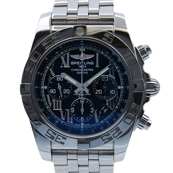 ブライトリング　BREITLING　クロノマット44　A011B56PA　ブラックローマ　SS　43,5mm　中古　USED