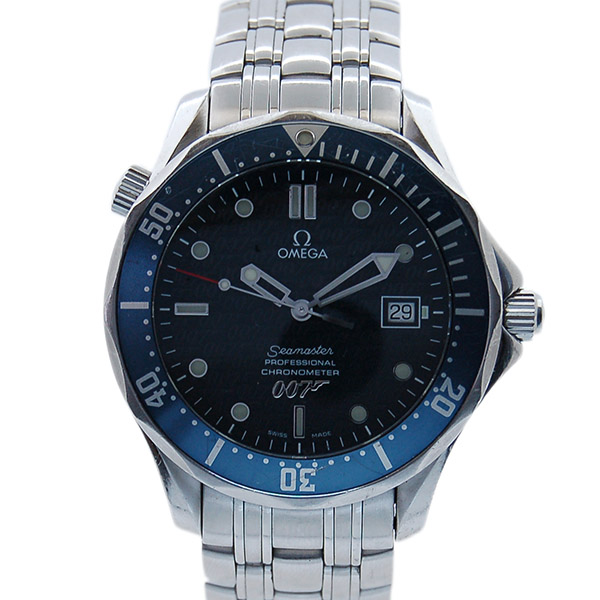 オメガ　OMEGA　シーマスター300　007モデル　2537.80　ブルー　41mm　世界10007本限定　USED　中古