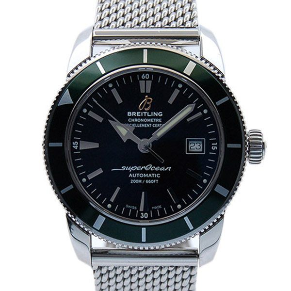 ブライトリング　BREITLING　スーパーオーシャンヘリテージ42　A170B04OCA　ブラック　USED　中古