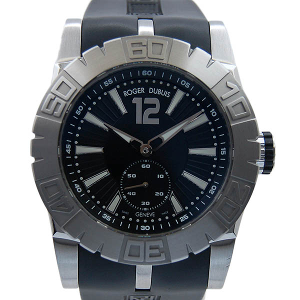 ロジェ・デュブイ　ROGER DUBUIS　ニューイージーダイバー DBSE0257  ブラック　46mm　300m防水　USED　中古