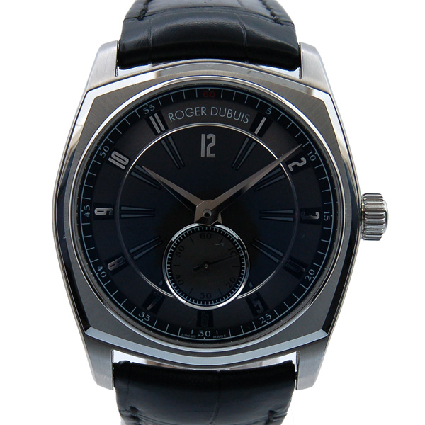 ロジェ・デュブイ　ROGER DUBUIS　モネガスク　DMBG0001　42mm　グレー　USED　中古