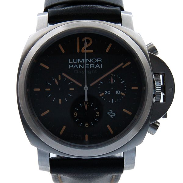パネライ　PANERAI　ルミノールクロノ　デイライト　PAM00356　SS　44mm　革　自動巻　USED　中古