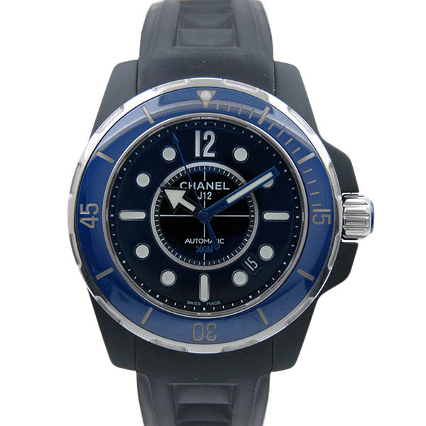 シャネル　CHANEL　J12　マリーン　42　H2559　ブラック　USED　中古