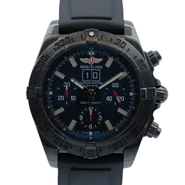 ブライトリング　BREITLING　ブラックバード　ブラックスティール　M44359　世界2000本限定　USED　中古