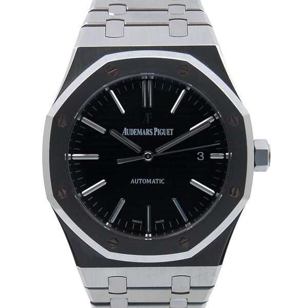 オーデマ・ピゲ　AUDEMARS PIGUET　ロイヤルオーク　15400ST.OO.1220ST.01　41mm　ブラック　USED　中古