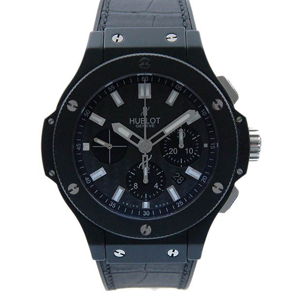 ウブロ　HUBLOT　ビッグバン　エボリューション　ブラックマジック　301.CI.1770.GR　44,5mm　黒セラミック　ブラックカーボン　USED　中古