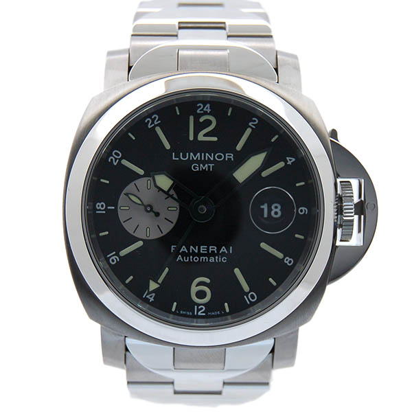 パネライ　PANERAI　ルミノールGMT　44mm　PAM00161　自動巻　300ｍ防水　SS/TI　USED　中古