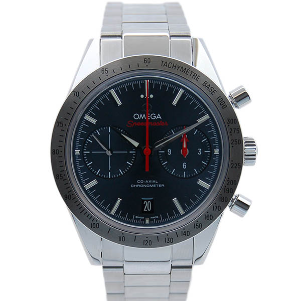 オメガ　OMEGA　スピードマスター 57 クロノグラフ　331.10.42.51.03.001　SS　41.5mm　ブルー　未使用品