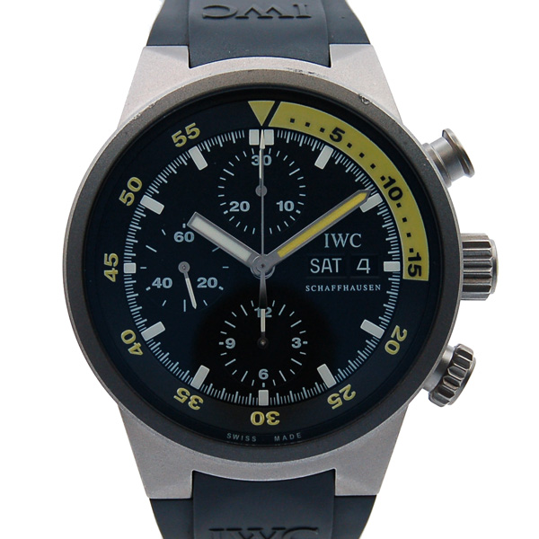 IWC　アクアタイマー　クロノグラフ　IW371918　チタン　自動巻　USED　中古