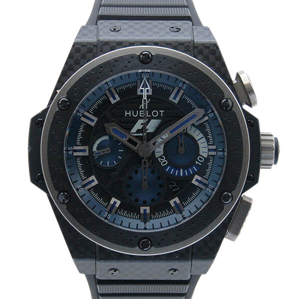 ウブロ　HUBLOT　キングパワー　F1　インテルラゴス　703.QM.1129.HR.FIL11　世界250本限定　48mm　カーボン　USED　中古