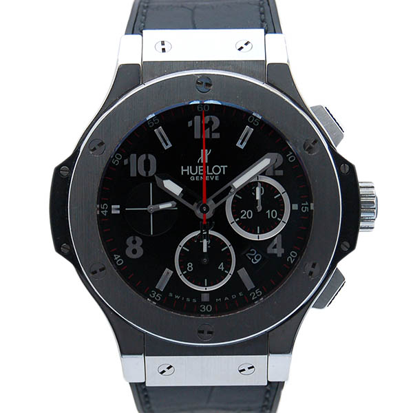 ウブロ　HUBLOT　ビッグバン　301.SX.130.RX　SS　44mm　ブラック　自動巻　USED　中古