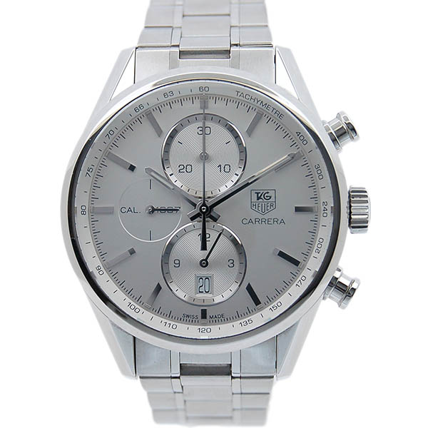 タグホイヤー　TAG HEUER　カレラクロノ　キャリバー1887　CAR2111.BA0720　41mm　SS　シルバー　自動巻　USED　中古